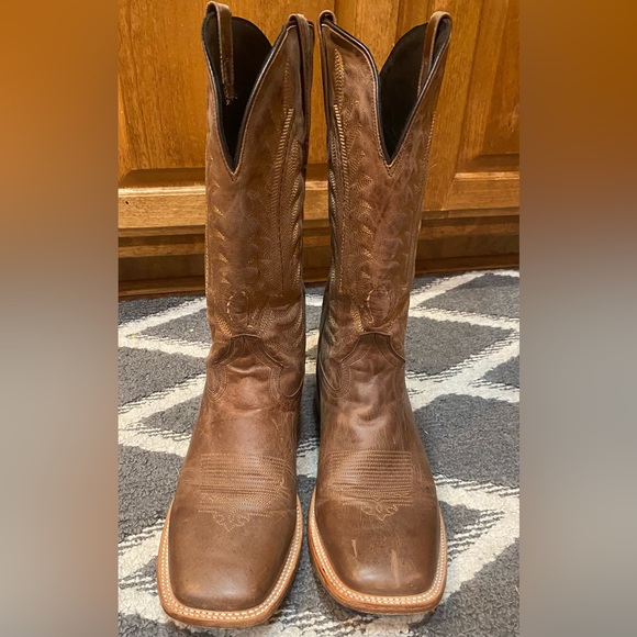 JB Dillon Shoes Jb Dillon Reserve Mens Western Square Toe Boots Size D Poshmark